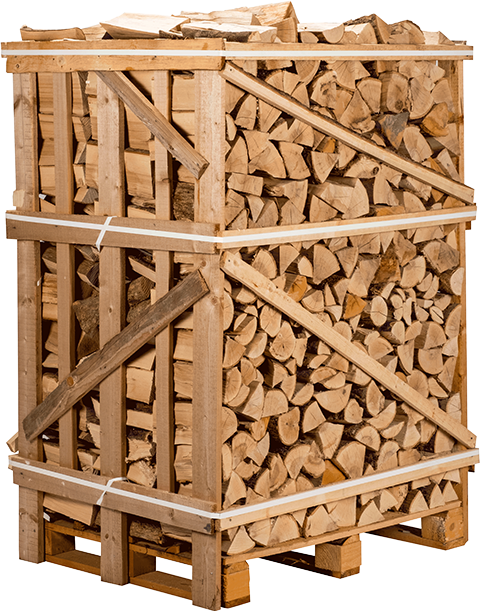 3/4 Pallet berken haardhout